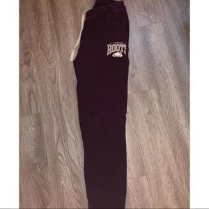 Bergandy/purple Roots Sweat Pants (small)